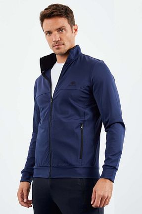 ست گرمکن سرمه ای مردانه پلی استر TOMMY LIFE - کد 152666472