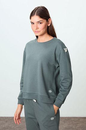ست گرمکن خاکی زنانه پنبه پلی استر TOMMY LIFE - کد 857810818