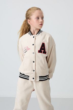 سوئیشرت بژ بچه گانه رنگی TOMMY LIFE - کد 852964857