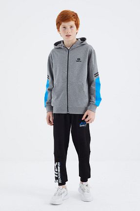 سوئیشرت طوسی بچه گانه چاپی TOMMY LIFE - کد 772442565