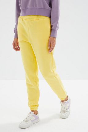 شلوار کرمگن زرد زنانه Relaxed TOMMY LIFE - کد 382882942