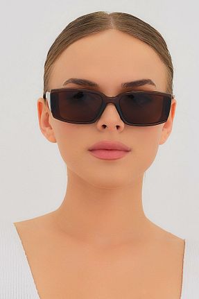عینک آفتابی قهوه ای زنانه UV400 Modalucci - کد 759689422