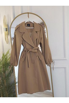 کلاه و ابایا بژ زنانه پنبه ای Tebrikler tekstil - کد 921116326