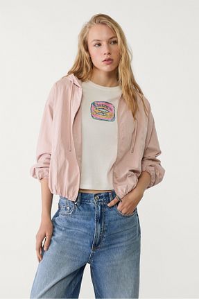 کت صورتی زنانه رگولار Stradivarius - کد 921146767