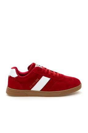 کفش اسنیکر قرمز زنانه میکروفیبر U.S. Polo Assn. - کد 921121608