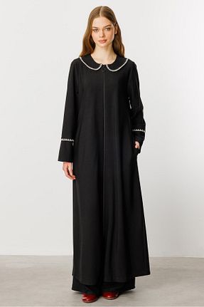 کلاه و ابایا مشکی زنانه بافتنی Micca - کد 921122405