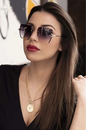 عینک آفتابی مشکی زنانه UV400 Modalucci - کد 669864100
