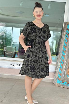 لباس مشکی زنانه بافتنی İnce Topuk - کد 921150351
