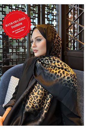 شال مشکی زنانه ابریشم BHRİLTAS - کد 877536843