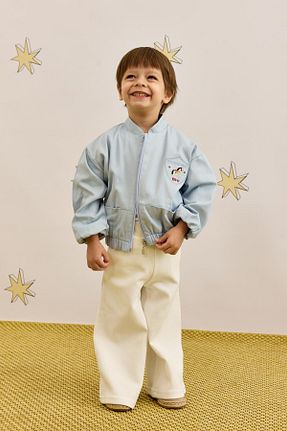 کت آبی بچه گانه رگولار Fahhar Kids - کد 921966587