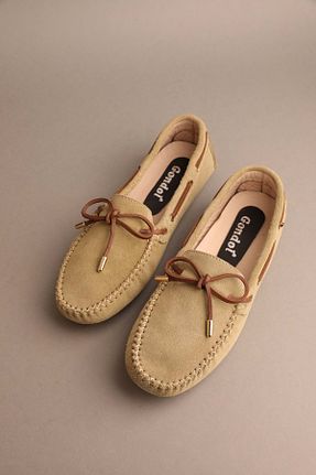 کفش لوفر سبز مردانه چرم خالص Gondol - کد 921176623