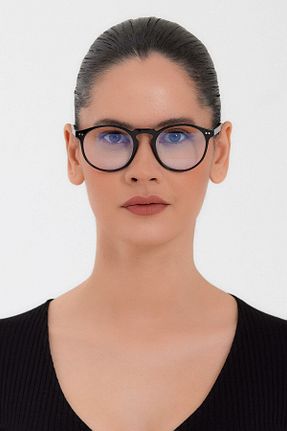 عینک محافظ نور آبی مشکی زنانه مات Modalucci - کد 353753979