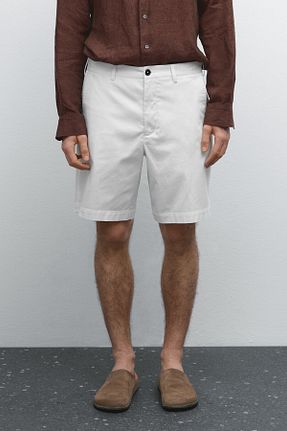 شلوارک و برمودا مردانه Straight Massimo Dutti - کد 905102322
