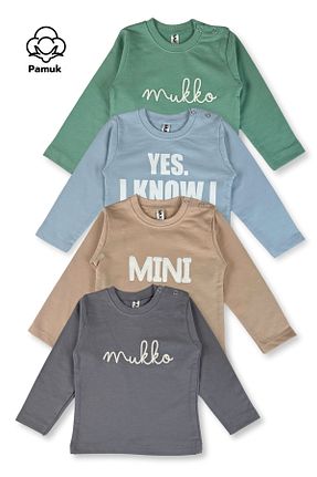 سوئیشرت رنگی بچه گانه چاپی MK Mukko Kids - کد 922024766