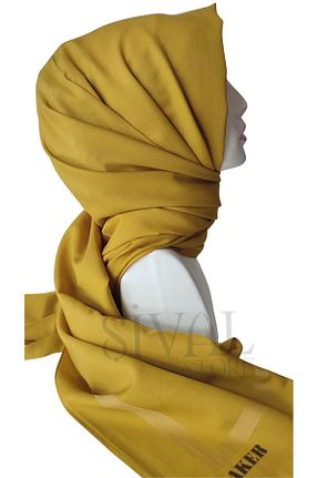 شال سبز زنانه پنبه ای Aker - کد 855471925