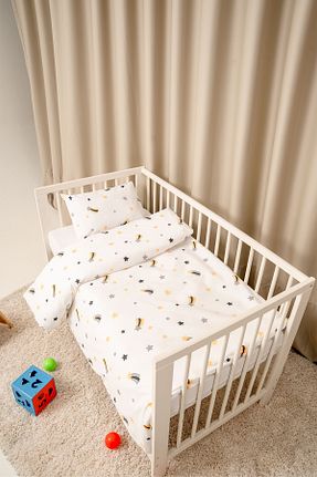 ست روتختی کودک و نوزاد طوسی پنبه ای Minidola - کد 906403552