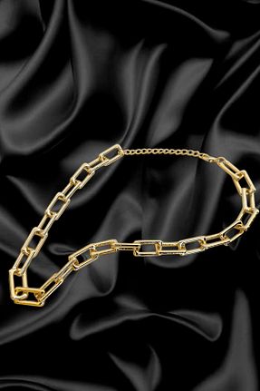 گردنبند استیل ( فولاد ) رنگی زنانه استیل (فولاد) KEREMİNModaRuhu - کد 921229345