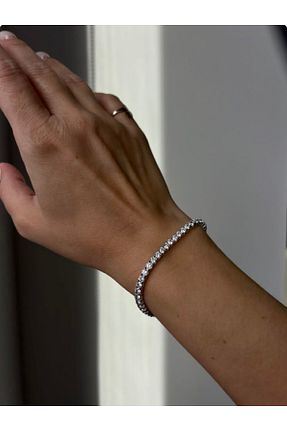 دستبند نقره زنانه 925 عیار HAZEL BİJOUX - کد 921226910