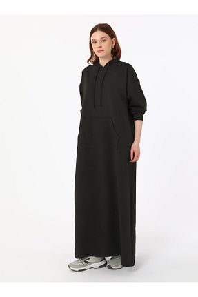 لباس حجاب مشکی زنانه رگولار Refka - کد 85899113