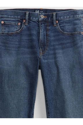 شلوار جین آبی مردانه پاچه لوله تفنگی GAP - کد 921203277