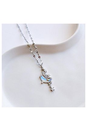 گردنبند استیل ( فولاد ) طوسی استیل ضد زنگ Le Manolia Accessories - کد 921251001