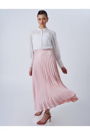 دامن حجاب صورتی زنانه رگولار Kayra - کد 921254963