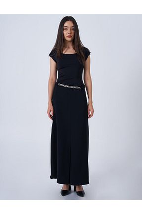 دامن حجاب مشکی زنانه رگولار Kayra - کد 921255001