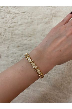 دستبند استیل (فولاد) زرد استیل (فولاد) WHİTE ATELIER - کد 921224570