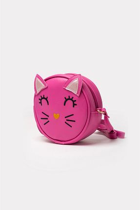 کیف دوشی صورتی بچه گانه چرم مصنوعی ICONE BAG - کد 890968946
