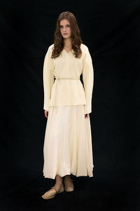 رویه حجاب بژ زنانه ویسکون Hooopstore - کد 921273536