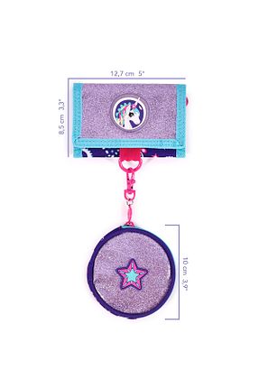 کیف پول رنگی بچه گانه ابعاد کوچک Milk & Moo - کد 900773300