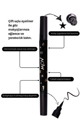 خط چشم مشکی دارد mov - کد 760461412