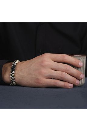 دستبند جواهر طوسی زنانه سنگ طبیعی vetesbih - کد 921276467