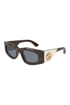 عینک آفتابی طوسی زنانه 51 Gucci - کد 900087144