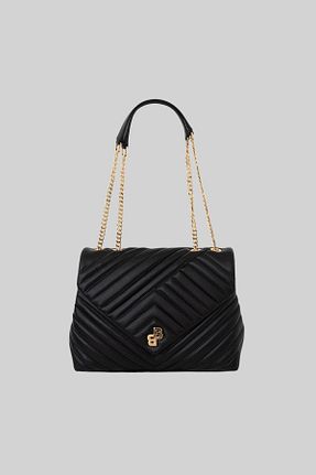 کیف دستی مشکی زنانه ابعاد بزرگ BOSS - کد 765378283