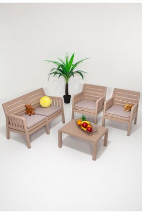ست باغچه بژ پلاستیک SANDALİE - کد 56501894