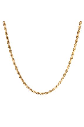 گردنبند استیل ( فولاد ) طلائی روکش طلا Meiloras - کد 921298681