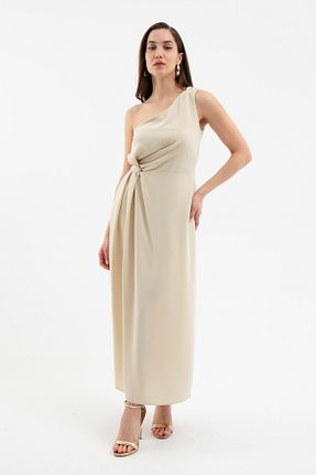 لباس بژ زنانه بافتنی Lafaba - کد 921294121