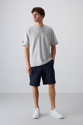 تیشرت طوسی مردانه Relaxed TOMMY LIFE - کد 812518489