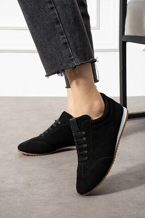 کفش اسنیکر مشکی زنانه Trendpink - کد 921313345