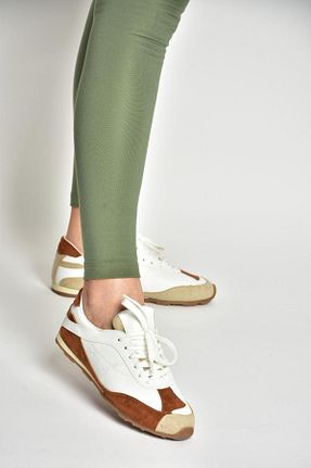 کفش اسنیکر سفید زنانه بند دار Fox Shoes - کد 921308932