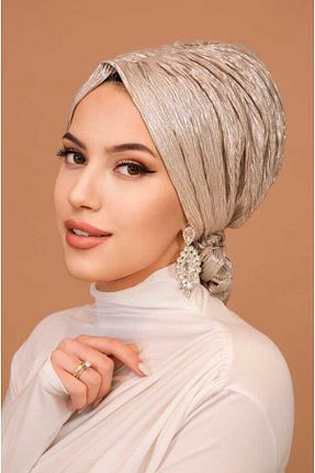 کلاه شنای حجاب صورتی زنانه Aişe Tesettür - کد 921303499