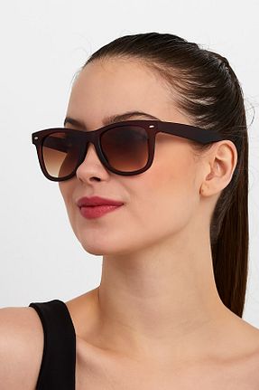 عینک آفتابی قهوه ای زنانه UV400 Modalucci - کد 218183641