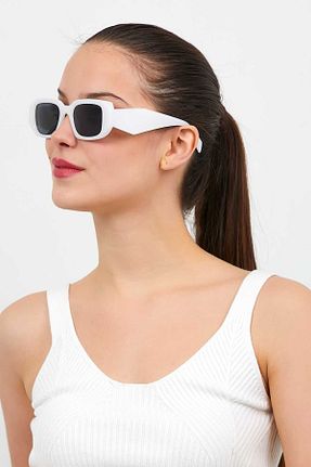 عینک آفتابی سفید زنانه UV400 Modalucci - کد 216517048