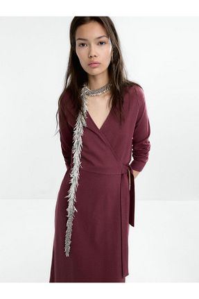 لباس زرشکی زنانه بافت PARFOIS - کد 921335066