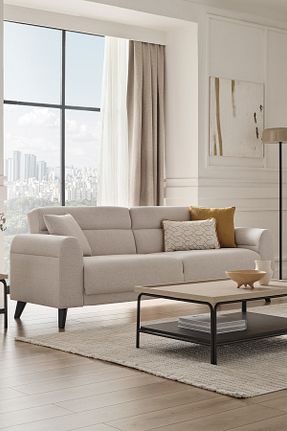 کاناپه بژ Keten Enza Home - کد 856224194