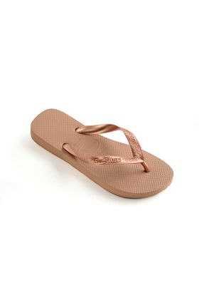 دمپائی صورتی زنانه پاشنه تخت Havaianas - کد 289154984