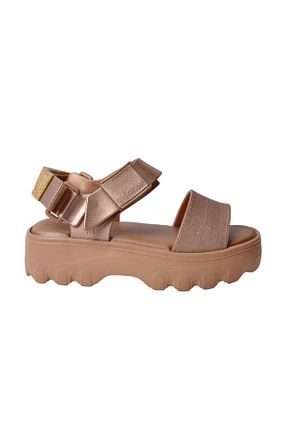 صندل طلائی بچه گانه پاشنه تخت Mini Melissa - کد 921334250