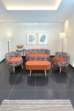ست مبلمان چای خوری رنگی YAPKAR - کد 921697878