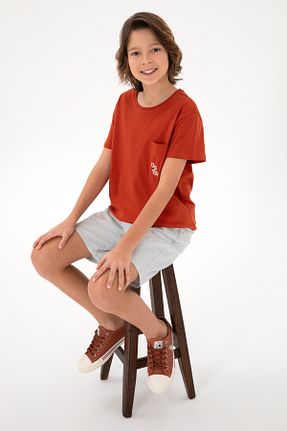 تیشرت نارنجی بچه گانه رگولار U.S. Polo Assn. - کد 866566237